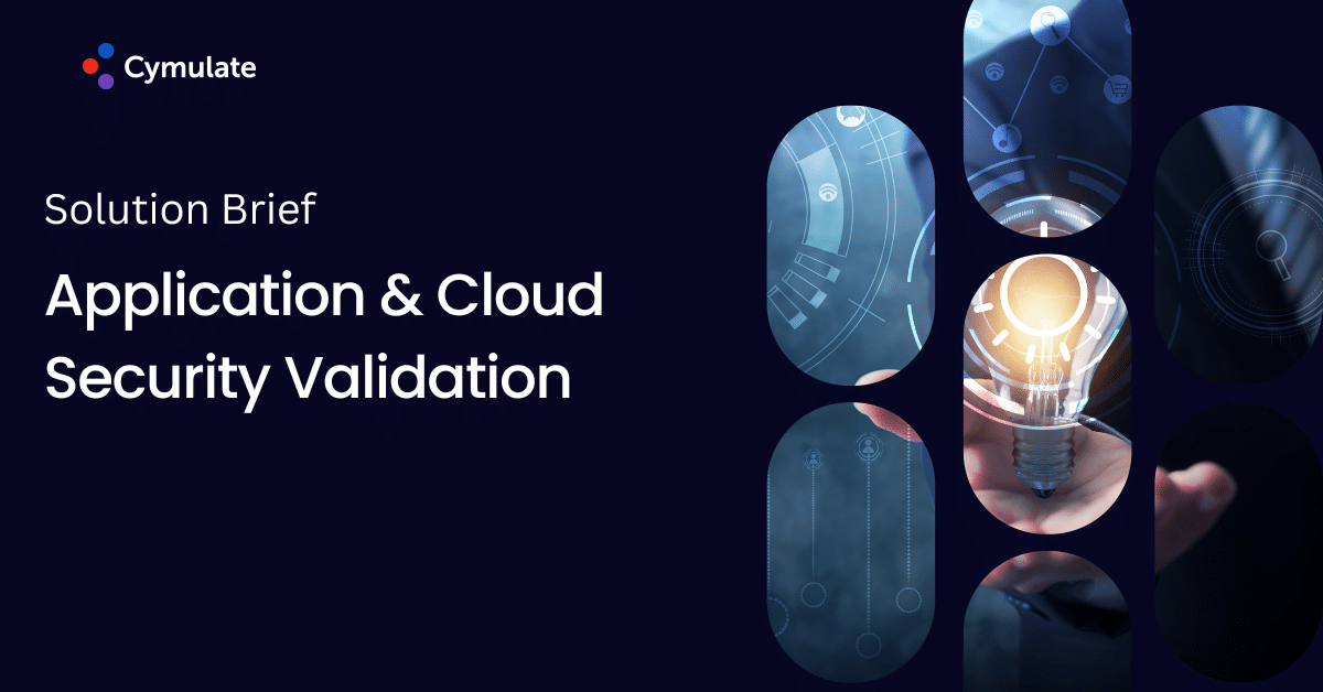 Cloud Security Validation And Exposure Management Cymulate