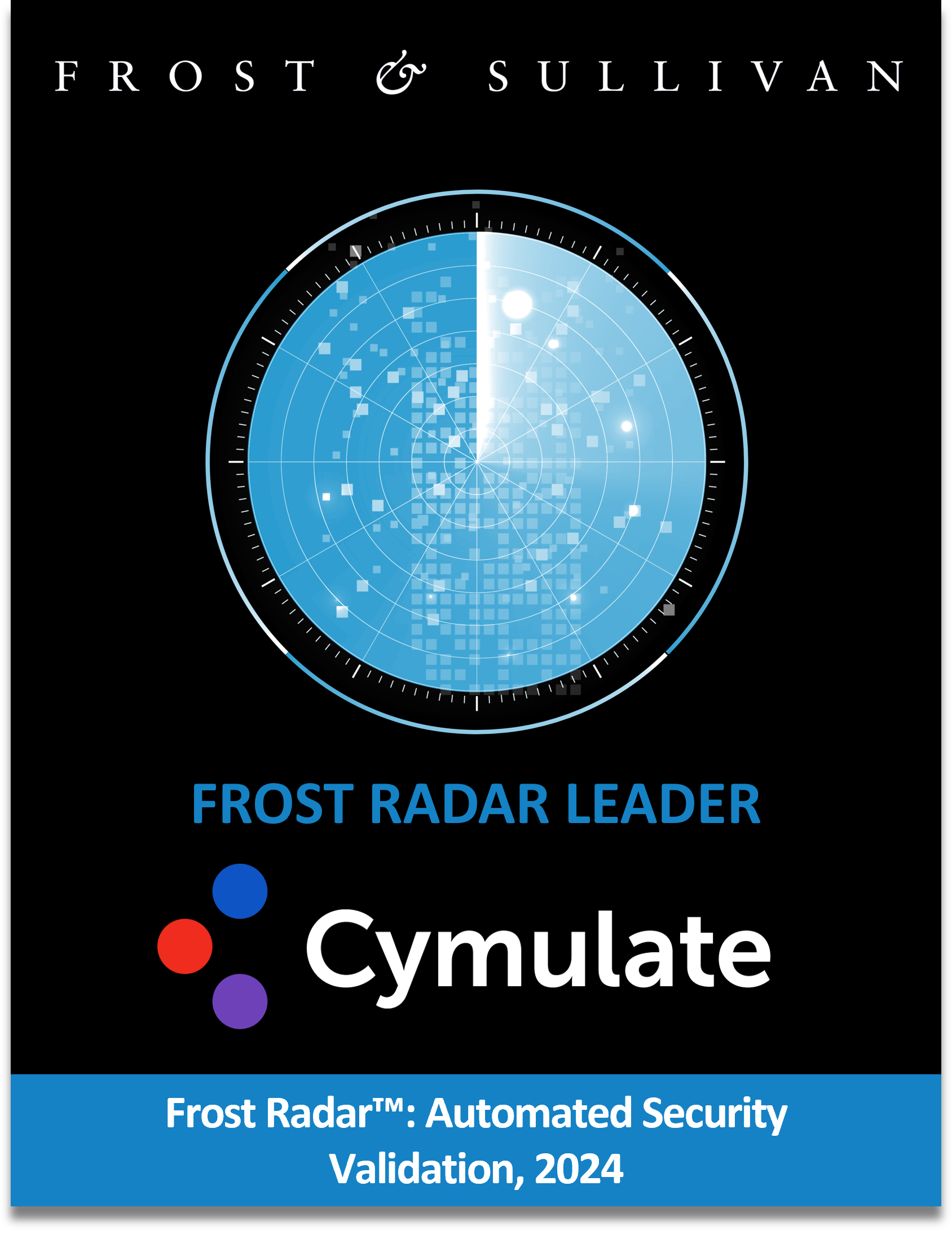 Cymulate Named Market Leader for Automated Security Validation by Frost & Sullivan Hero image