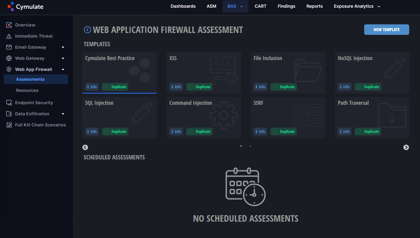 Cymulate Web Application Firewall