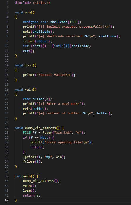 Buffer Overflow - POC Exploitation Test 