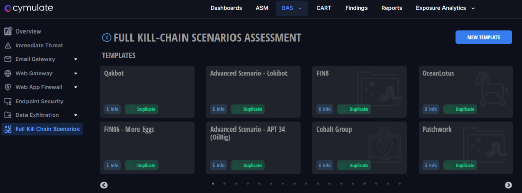 Full Kill Chain Scenarios Cymulate