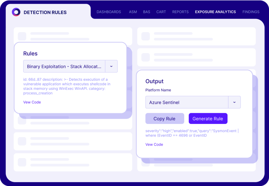 Create new detection rules